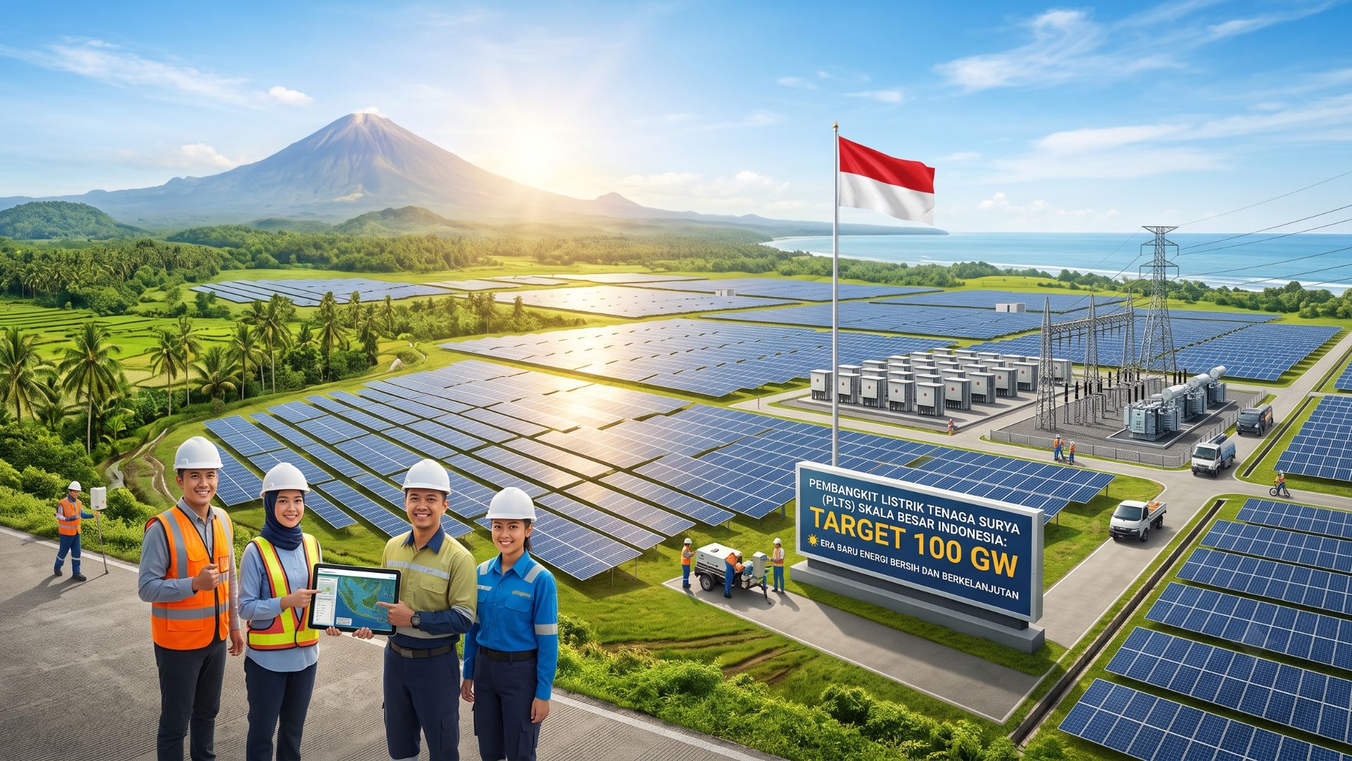 Masa Depan Energi Indonesia: Era 100 GW PLTS